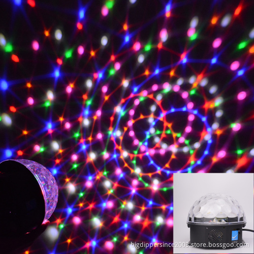 BigDipper Betopper seven star decorative uplight 6*3W Effect Dj Crystal Magic Ball Disco LED Stage Light For Party Decoration